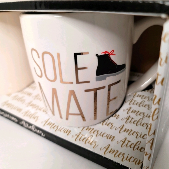 American Atelier Mugs Sole Mate Coffee Cup Set - Picture 3 of 6